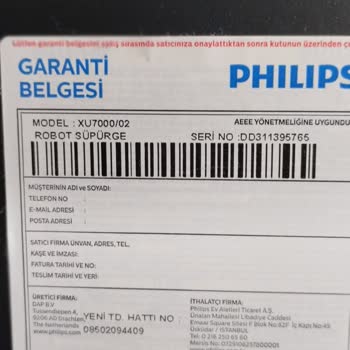 PHILIPS Ev Aletleri Philips 7000 Ev Temizlik Robotu