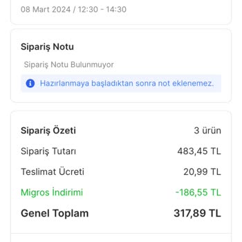 Migros'un İnsan Sağlığına Verdiği Değer
