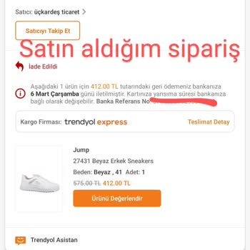 Trendyol Satıcısının Yanlış Ürün Gönderimi Ve Sorumsuz Tavrı