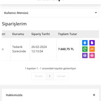 Paytr Aracılığı İle İade Talebi
