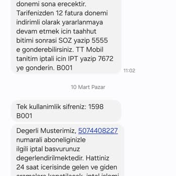 Türk Telekom Mobil Taahhüt Yalanları