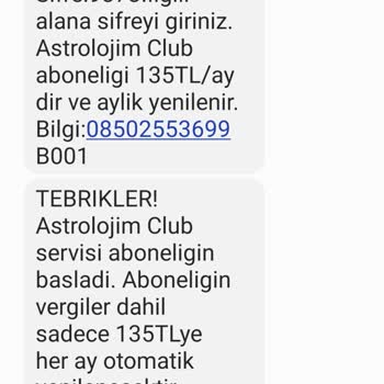 Astrolojim Club İnternette Abonelik!