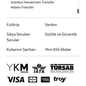YKM Turizm Fulltrip (YKM) İle Ziraat Bankası (Bankkart) Küslüğü