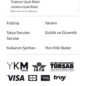 YKM Turizm Fulltrip (YKM) İle Ziraat Bankası (Bankkart) Küslüğü