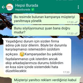 Hepsiburada Reklam Ve Kampanya Aldatmacası