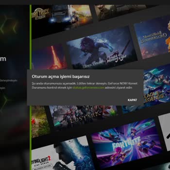 Geforce Now Powered By Game+ Hesabım Uygulama Üzerinden Açılmıyor
