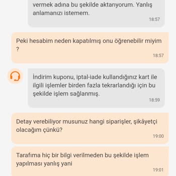 Trendyol Hesabımın/üyeliğimin Hiçbir Bilgi Verilmeden Kapatılması