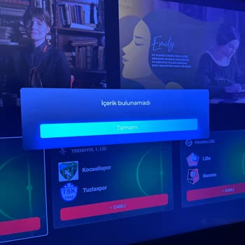 TOD Tv Tod İçerik Bulunamadı Hatası
