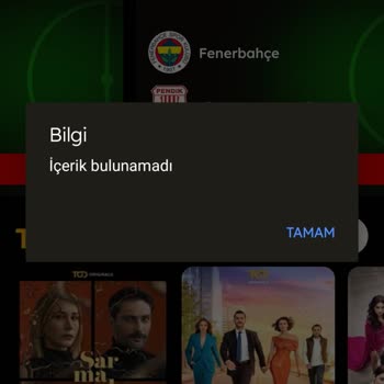 Tod TV Taraftar Paketimden Maç İzleyemiyorum...
