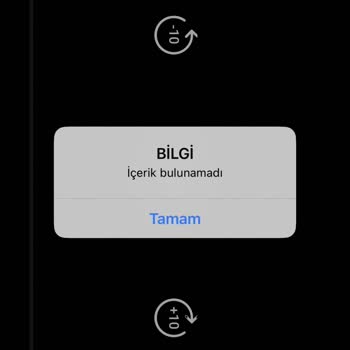 TOD Tv Tod Uygulaması İçerik Bulunamadı Hatası