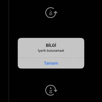 Tod TV İçerik Bulunamadı Hatası