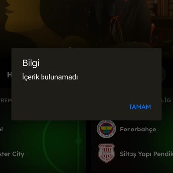 Tod TV 'içerik Bulunamadı' Hatası Verdi
