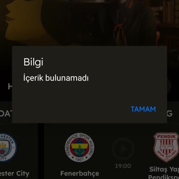 Fenerbahçe Spor Kulübü Mac İzleme Açılmıyor