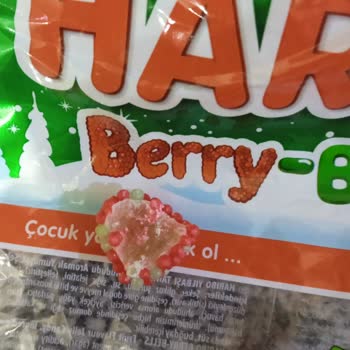 Haribo Berry Bells Sert Çıktı