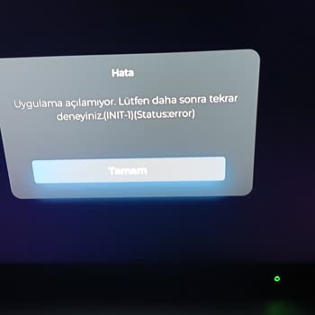 TOD Tv Inıt1 Hatası Alıyorum