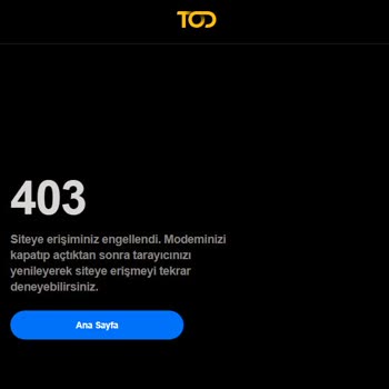 TOD Tv Tod Blokladı Ve Düzelmiyor.