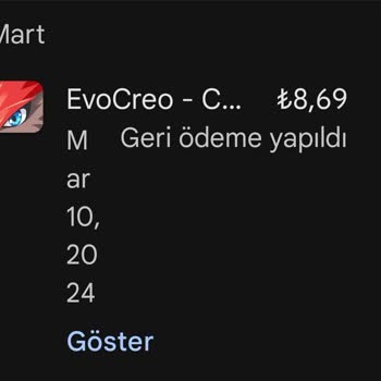 İninal Kart Para İademi Yapmadı