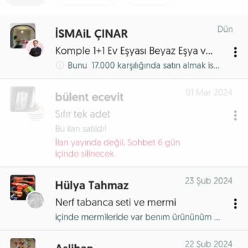 Letgo Şikayet. Mesajlar Gitmiyor Gelmiyor.
