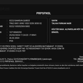 Türk Telekom Tek Faturanın İki Defa Ayrı Hesaptan Ödenmesi