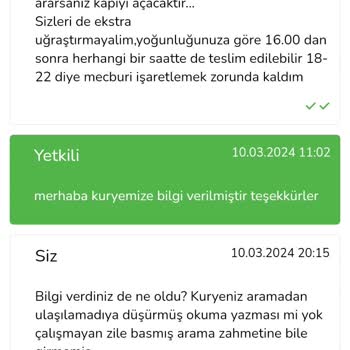 Çiçek Sepeti Kurye Savsaklığı