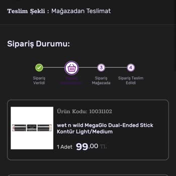 Gratis 6 Gündür Sipariş Hazırlanıyor Aşamasına Bile Gelmedi