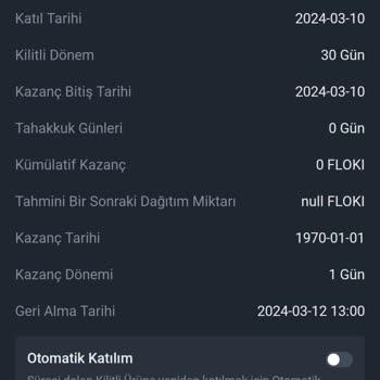 Binance Staking Hesabındaki Para İptal Ettiğim Halde Cüzdana Düşmüyor