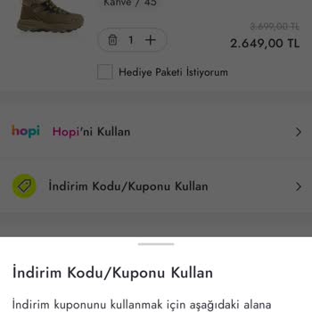 Boyner İndirim Kuponunu Kullanamama