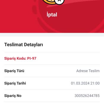Pizza Hut Çok Lakayıt Şikayetimi