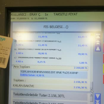 Çetinkaya Ödeme Alındı Ama Yaptığım Alışverişi De Aldılar.