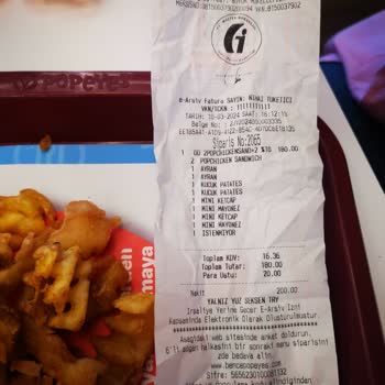 Popeyes Patates Yağları Cif Gibi Kokuyor