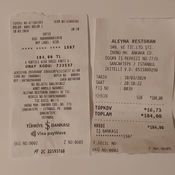 Ercan Burger Sipariş Hatasını Görmemezlikten Gelmiştir