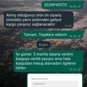 Abuello Ürün Gelmedi Ve İletişim Yok