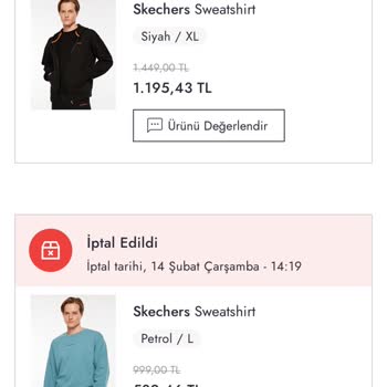 Boyner Now Paramı İade Etmedi