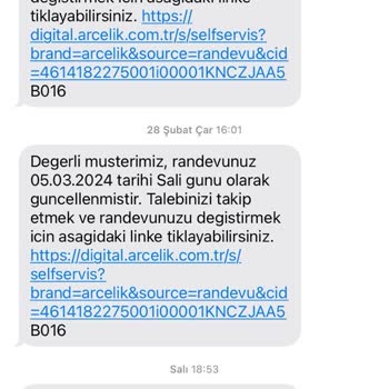 Arçelik Servis Randevusunu Sürekli Erteliyor