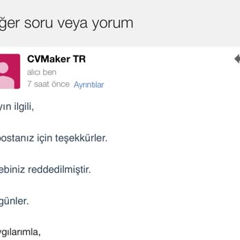 Cvmaker.com.tr Kartımdan Kafalarına Göre Para Çektiler Ve İadesi Yapılmadı