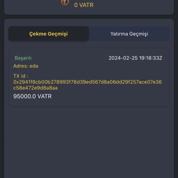 Bzetmex Vatra Token Mağduriyeti