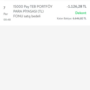 TEB Marifetli Hesap Ücret Kesintisi