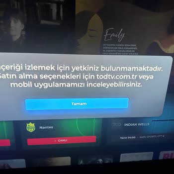 TOD Tv TV'de Tod İzleyemiyorum