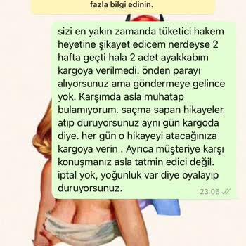 Sneakerslife.tr 10 Gün Geçmesine Rağmen 2 Adet Ayakkabı Kargoya Verilmedi