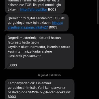 Vodafone Geçiştirmesi Numara Taşıma Sorunu