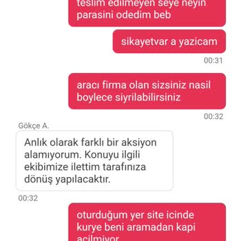 Yemeksepeti Teslim Edilmeyen Siparişim Ve İade Olmayan 360 TL!
