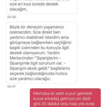 Yemek Sepeti Kurye Sorumsuzluğu
