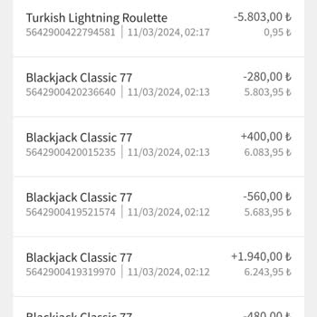 Holiganbet Canlı Casino Oyunlarında Hesap Sıfırlanması