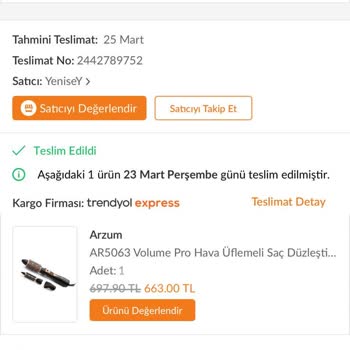 Arzum AR5063 Volume Pro Hava Üflemeli Saç Düzleştiricisi