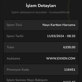 Exxen'in Habersiz Para Çekmesi