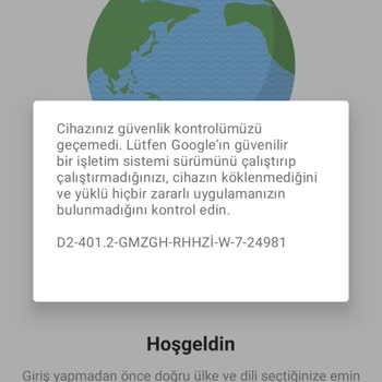 McDonald's Giriş Yaparken Giriş Sorunu