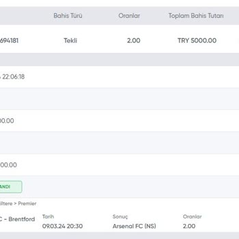 Betturkey Site Paramı Ödemiyor