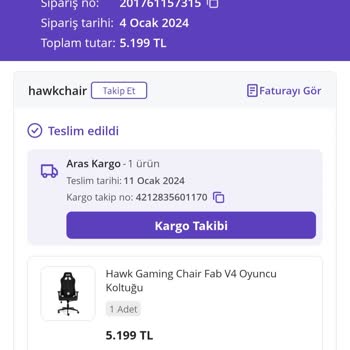Hawk Oyuncu Koltuğu Gıcırdıyor