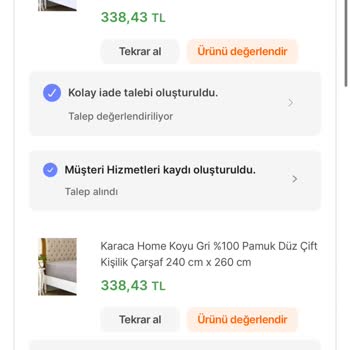 Hepsiburada Karaca Müşteri Mağdur Ediyor