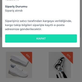 Sneakerslife.tr Shopier Üzerinden Üzerinden Ayakkabı Aldım, Ürün Ertesi Gün Kargoda